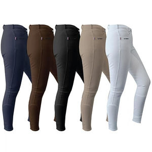 Culottes d'équitation d'hiver personnalisées, leggings d'équitation d'usine avec siège d'impression complet, culottes d'équitation serrées pour femmes - Product Image 2