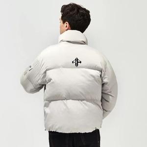 เสื้อแจ็กเก็ตขนเป็ดมันวาวสูงสำหรับผู้ชายเสื้อแจ็คเก็ตบุนวมสำหรับฤดูหนาวโลโก้ตามสั่งสำหรับฤดูหนาว - Product Image 2