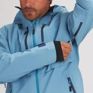 Traje de esquí de invierno para hombre Conjunto completo Chaqueta de lona cálida transpirable Soporte Bolsillo frontal Durabilidad Cierre de cremallera de lana para la temporada - Product Image 5