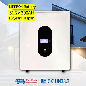 Batterie de stockage d'énergie murale 51,2 V 100 Ah 200 Ah LiFePO4, système de stockage d'énergie solaire domestique - Product Image 5