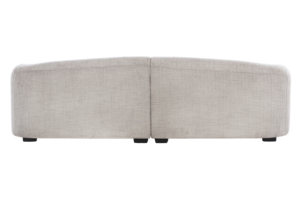 Ensemble de canapés en tissu contemporain Malabar, design incurvé organique, sièges rembourrés de luxe pour salons modernes - Product Image 5