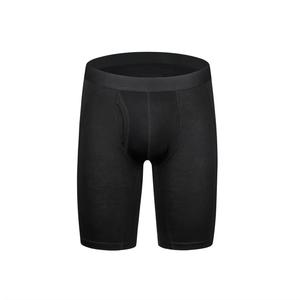 Ropa interior larga de secado rápido transpirable de alta calidad para hombre, calzoncillos bóxer de tiro alto con logotipo personalizado, algodón de bambú sin costuras Sexy - Product Image 5
