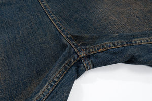 High Street Custom Rhinestone Denim <b>Jeans</b> Jorts <b>Men's</b> Shiny Sun Faded Crystal Summer Denim Shorts <b>Men</b> - Product Image 5