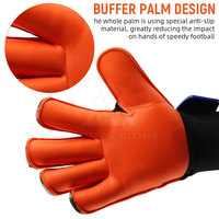 Gants de gardien de but en cuir les plus vendus, service OEM personnalisé, haute qualité, légers, écologiques, design à doigts complets, prix bas