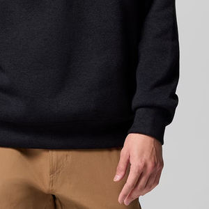 Sweat-shirt à col rond pour hommes, pour les acheteurs en gros, matière confortable, coupe décontractée, manches longues, logo personnalisé, 2026 - Product Image 4