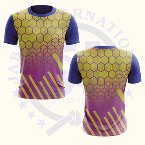 เสื้อยืด100% ลำลองสำหรับผู้ชายฤดูร้อนพิมพ์ลายนูนคอกลมทรงโอเวอร์ไซส์พร้อมตัวเลือกแบบทำมือ - Product Image 3