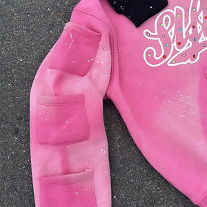 เสื้อสเวตเชิ้ตทรงบ็อกซี่แบบครอปสำหรับผู้ชาย OEM พรีเมียม สไตล์สตรีทแวร์สำหรับฤดูหนาว พร้อมปักโลโก้ตามสั่ง ระบายอากาศได้ดี พิมพ์ลาย DTG DTF ปรับแต่งได้ - Product Image 3