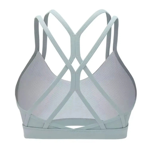 Soutien-gorge de sport pour femme Saleh Enterprises, en nylon et élasthanne, écologique, grande taille, coupe-vent, antibactérien, sans couture, push-up, haute performance - Product Image 5
