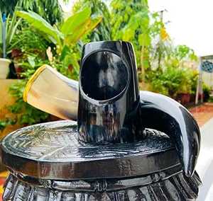 Cuerno para beber vikingo pulido de alta calidad hecho a mano natural personalizado de tendencia para restaurante doméstico y hotel de la India. - Product Image 4