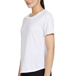Nuevas camisetas elegantes para mujer, ropa informal de algodón y poliéster, camiseta transpirable para mujer a la venta, precio competitivo con personalizada - Product Image 1