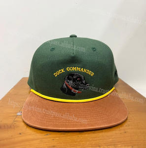 Canards de chasse Snapback Chapeaux Flat Bill Chasse Saison Cap Toile Tissu Snapback Chapeaux En Gros - Product Image 5