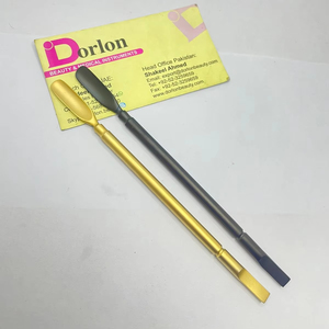 เครื่องมือทำความสะอาดเล็บที่ตายแล้วแบบสองด้านทำจากสเตนเลสที่ดันหนังกำพร้าส่งตรงจากปากีสถาน - Product Image 1