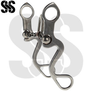 Excellent Fournisseur Nouveau Modèle Tendance Embout buccal lisse pour cheval en acier inoxydable robuste, personnalisable en gros, pour usage quotidien - Product Image 2