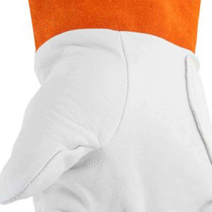 Guante aluminizado de aramida de alta temperatura Guantes de trabajo de seguridad de soldadura de extinción de incendios resistentes al calor - Product Image 2