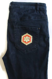 Nueva Moda de Alta Costura, Adorno de Cuentas en Forma de Corazón, Tela de Lona, Prendas Hechas a Mano, Chaquetas, Vestidos, Otras Prendas de Vestir - Product Image 5