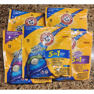 Cápsulas de Detergente para Piel Sensible, Suaves, Eficaces como Arm & Hammer, Pre-dosificadas para Mayor Comodidad - Product Image 1