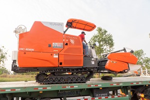 Cosechadora de Arroz Multifuncional Kubota DC108X, Máquina Agrícola de Cosecha Avanzada - Product Image 6
