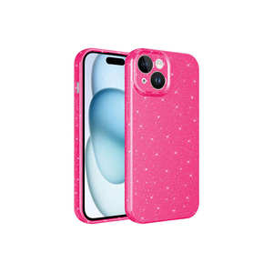 Funda de Silicona Brillante de Lujo para iPhone 15 14 Plus 13 Pro Max XSmax - Protección de Cámara, Antigolpes, Cubierta de Lujo CPPL - Product Image 1