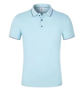 Venta al por mayor de nuevos polos europeos y americanos de alta calidad para hombre, camisetas de talla grande para hombre - Product Image 3