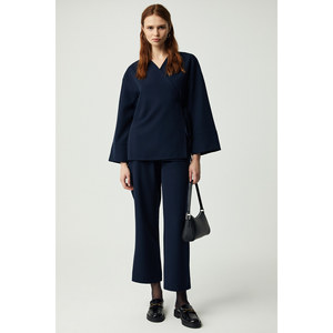 ETHIQUET Salvia Women's <b>Wrap</b> Kapama Tie Modal Two-Piece Set - Product Image 3