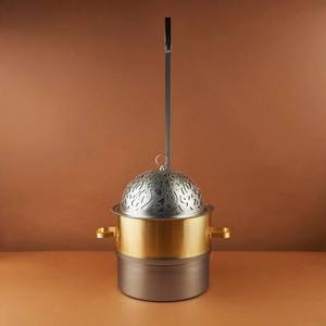 Newest Trending Fancy Metal <b>Food</b> <b>Warmer</b> Handmade Designer Casserole with Stainless Steel Lid Nice Quality Hotpot - Product Image 4