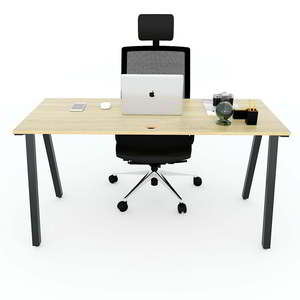 HBPL003 Minimalist Modern Staff <b>Desk</b> 140x60cm Plywood System Versatile Office Hospital School Furniture - Product Image 3