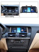 Reproductor de video con pantalla táctil Android Qualcomm 680 de 8.8 pulgadas MEKEDE, radio estéreo para automóvil, DVR automático, cámara trasera PARA BMW X3 F25 X4 F26