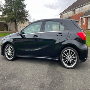 รถยนต์เมอร์เซเดส-เบนซ์ เอ-คลาส เครื่องยนต์เทอร์โบ ยูโร 6 น้ำมันเบนซิน เบาะหนัง พวงมาลัยซ้าย ขายดี มีจำหน่าย - Product Image 5