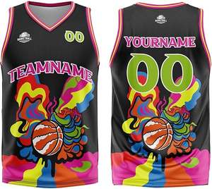 ชุดบาสเก็ตบอลชายแบบตาข่ายแนววินเทจสำหรับฤดูร้อน - Product Image 2