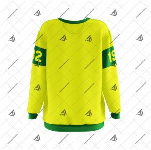 เสื้อกีฬาแขนยาวผ้าคอตตอนแบบปักลายสำหรับนักเรียนชุดเสื้อผ้าสโมสรชุดเครื่องแต่งกายแนวกรีกออกแบบได้ตามต้องการ - Product Image 2