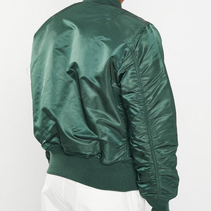 Chaqueta bomber de lona de estilo callejero para hombre, abrigos acolchados de invierno personalizados a la moda a precio económico - Product Image 4