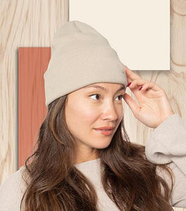 หมวกบีนนี่ฤดูหนาวของผู้ชายกันน้ำกันลมระบายอากาศได้3D ขนแกะปักลายพรางสำหรับกีฬากลางแจ้งหมวกล่าสัตว์ - Product Image 4