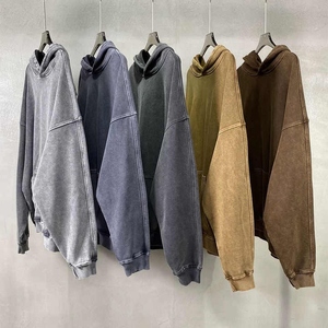 Sudadera con Capucha Extra Grande con Estampado Tie Dye y Lavado Ácido, Sudadera de Felpa Francesa Desgastada, Sudadera Vintage con Estampado 3D para Hombre y Mujer, Ropa de Calle para Otoño - Product Image 2