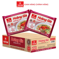 Hoang Gia Instant Brown Rice Noodles with Crab, 120g x 18 Bags / Carton