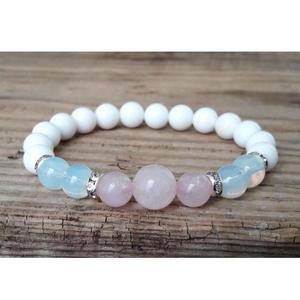 Pulsera Elástica de Cuentas de Resina con Diseño de Ángel, Joyería Ligera de Moda, Regalo - Product Image 6