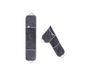 En stock Serviette de nettoyage des pattes pour animaux de compagnie Serviette ultra absorbante en coton solide Serviette de séchage pour chien avec poches pour les mains fabriquée en Turquie - Product Image 1