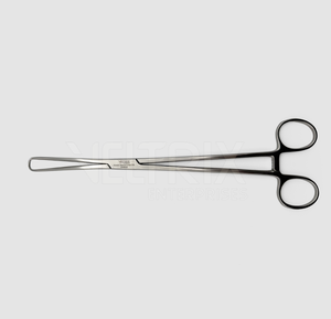Manual de alta calidad Schroeder Tenaculum Forceps 25cm Acero inoxidable Certificado CE Instrumento quirúrgico ginecológico - Product Image 5