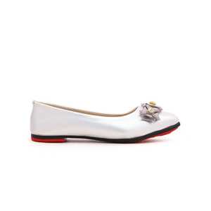 Zapatos casuales plateados para niñas - Product Image 3