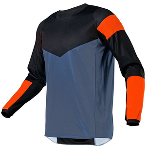 เสื้อแข่งแบบหนึ่งชิ้นเสื้อกีฬาแขนยาวระบายอากาศเสื้อแข่งมอเตอร์ครอสพิมพ์ลายสำหรับผู้ชายเสื้อแข่งมอเตอร์ไซค์ขนาดพิเศษออกแบบได้ตามต้องการ - Product Image 5