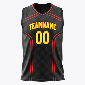 Vêtements de sport personnalisés séchage rapide maillot personnalisé uniforme 100% Polyester respirant maillots de basket-ball jeunesse entraînement panier balle maillot - Product Image 6