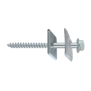 Tirafondi Zincati Completi con Rondelle 6x180 (pz.20) - Product Image 1