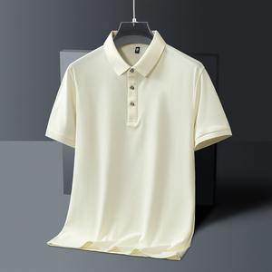 Vente en gros polo personnalisé pour hommes séchage rapide 100% polyester organique décontracté court grande taille impression 3D golf bouton décoration XL - Product Image 6