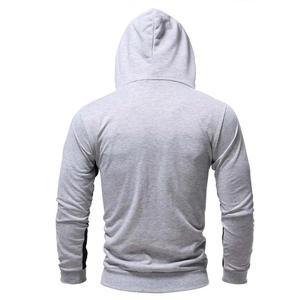 Sweat à capuche double fermeture éclair Personnalisé Poids lourd 100% Coton Sweat à capuche pour hommes French Terry Pullover Zipper Hoodie - Product Image 2
