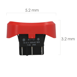 Interruttore per Aspirapolvere in Acciaio Inossidabile (Codice 07010450) - Product Image 2