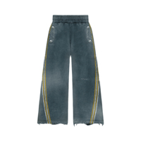Conjunto de Chándal con Capucha Estampado de Diseño Personalizado con Lavado Ácido - Sudadera y Joggers de Maternidad Casuales de Dos Piezas Unisex Ecológicos para Exteriores