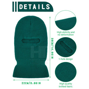 Vente en gros de balaclavas en coton personnalisées, légères, écologiques, à motifs, pour le plein air, tendance, nouveauté - Product Image 4