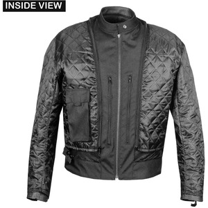 Men Leather Coats Men <b>Jacket</b> Fashion Fleece Reflective <b>Jacket</b> for Men - Product Image 3