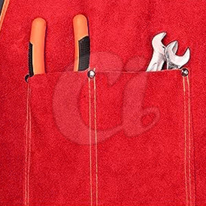 High Quality <b>Leather</b> Welding <b>Aprons</b> Comfortable Lightweight with Latest Design Water-Proof Function - Product Image 6