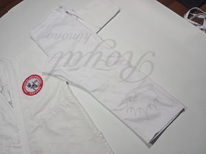 ชุดยูโดผ้าฝ้าย 100% คุณภาพสูงสั่งทำพิเศษ ระบายอากาศได้ดี พร้อมปักโลโก้ สำหรับผู้ใหญ่ทั้งชายและหญิง ขายส่งราคาถูก - Product Image 6