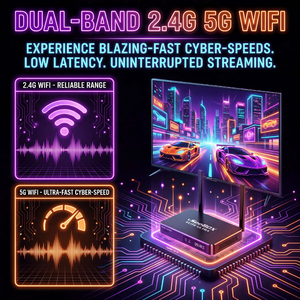 กล่องทีวีอัจฉริยะ VseeBox Elite Ultra รุ่นปี 2026 จากสหรัฐอเมริกา แรม 4GB ความจุ 128GB ระบบปฏิบัติการ Android 12 รองรับความละเอียด 6K UHD เครื่องเล่นมีเดีย สตรีมมิ่ง BT5.0 5G WiFi ความเร็วสูง LAN 1000M - Product Image 3